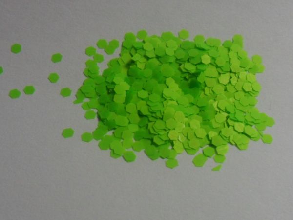 Hexagonal 0.62 - Verde neon